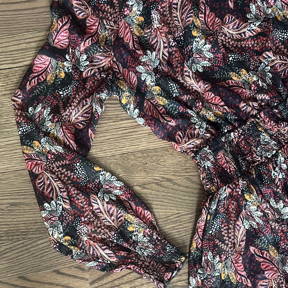 Floral Long Sleeve Dress